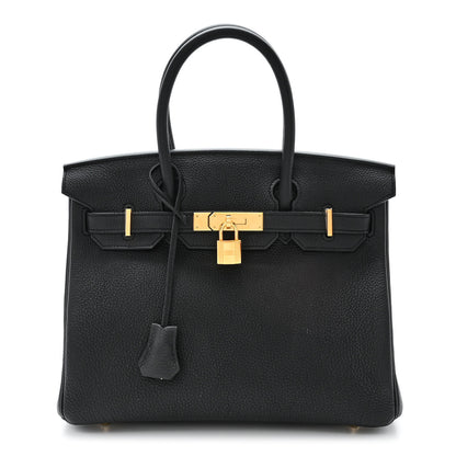 Hermes Togo Birkin 30 Black 1 of 11