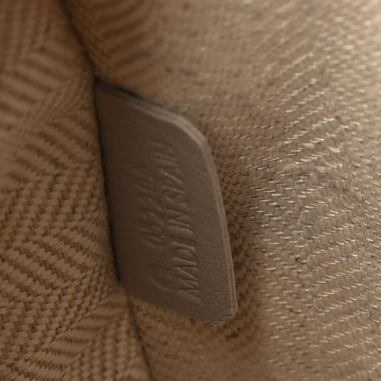 Calfskin Mini Puzzle Bag Sand