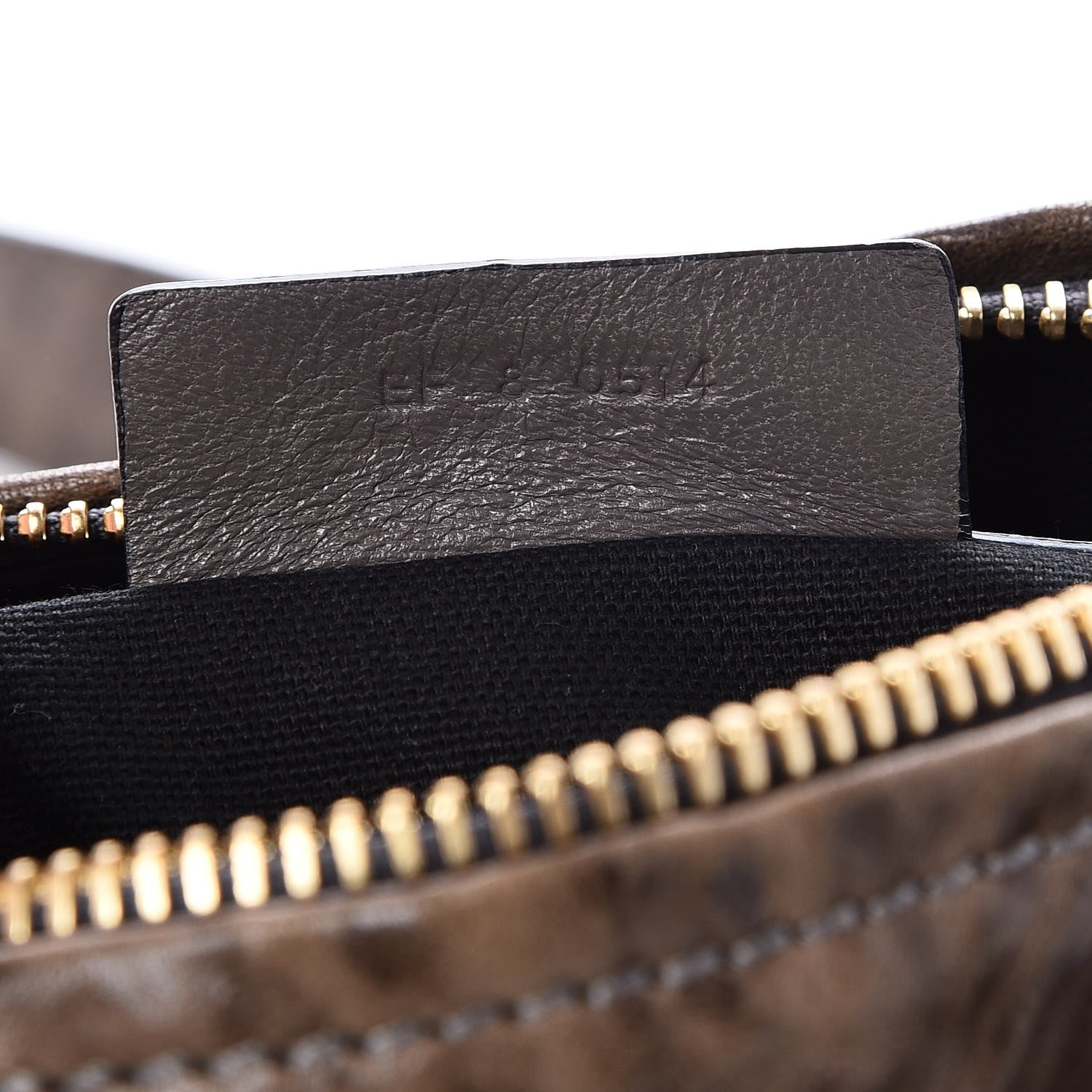 Givenchy Tumbled Sheepskin Medium Pandora Charcoal 8 of 8