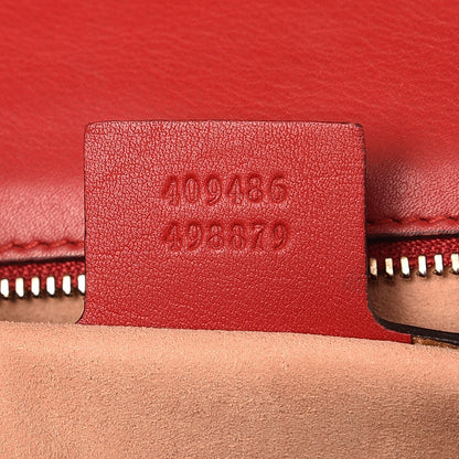 Gucci GG Supreme Monogram Blooms Medium Padlock Shoulder Bag Beige Blue Navy Hibiscus Red 6 of 9