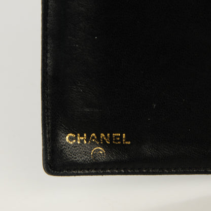 Chanel Caviar CC French Wallet Black 6 of 8