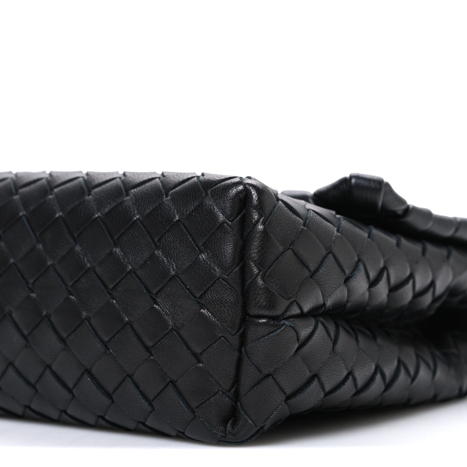 Bottega Veneta Nappa Intrecciato Baby Olimpia Shoulder Bag Black 11 of 12
