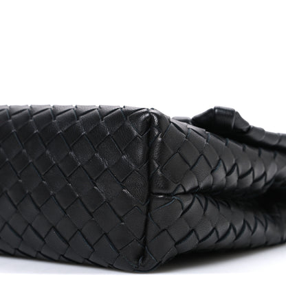 Bottega Veneta Nappa Intrecciato Baby Olimpia Shoulder Bag Black 11 of 12