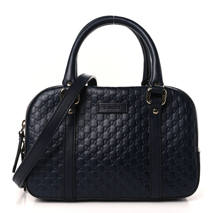 Gucci Soft Microguccissima Small Crossbody Bag Blue 1 of 9