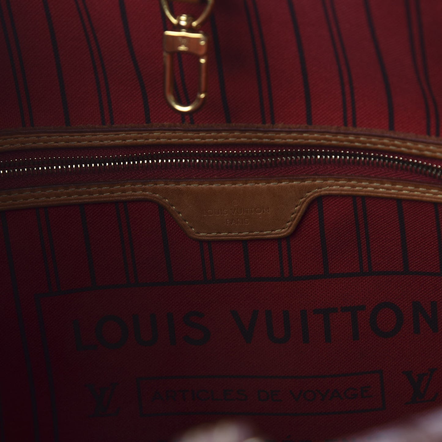 Monogram Neo Neverfull MM Cherry