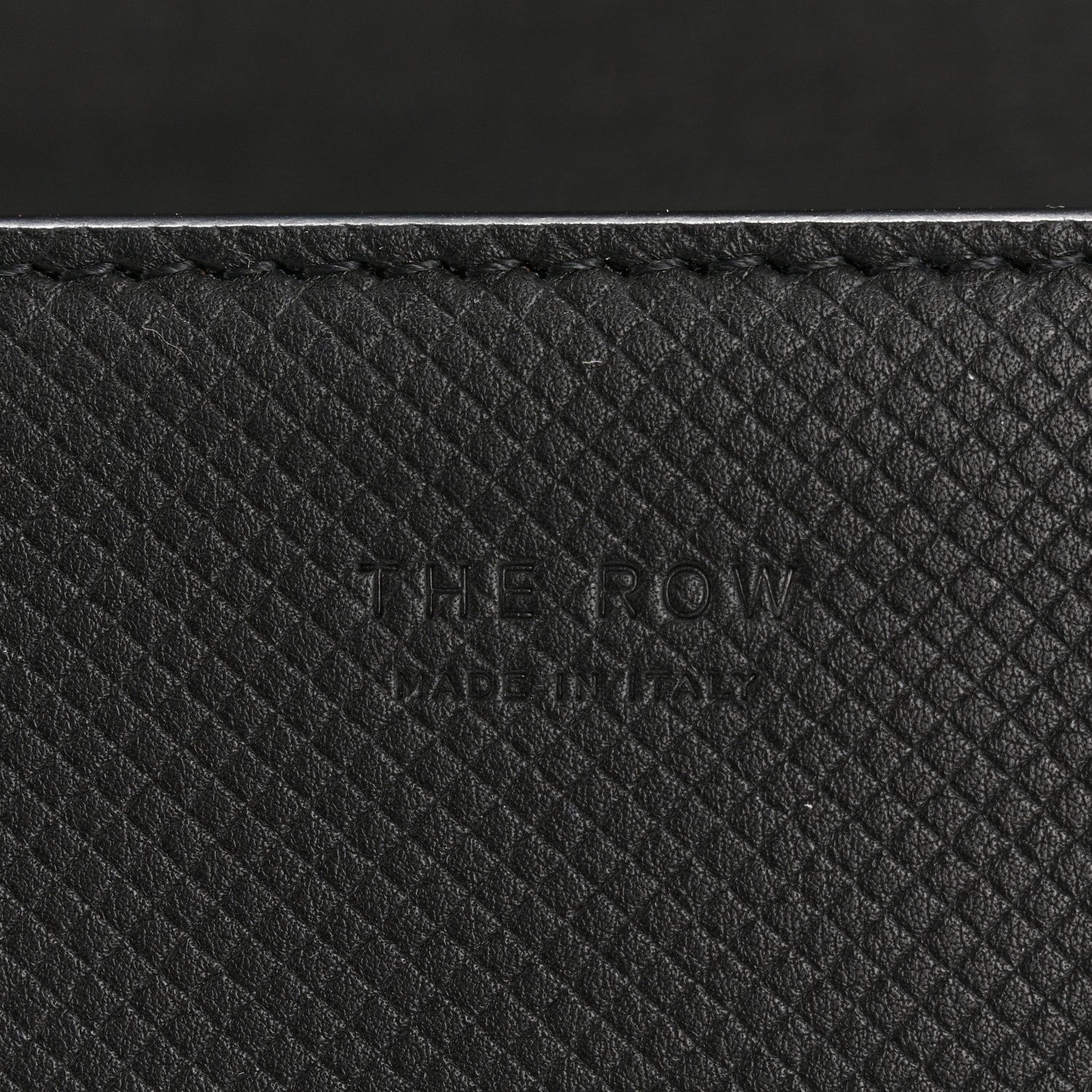 The Row Stamped Saddle Calfskin The Sofia 8.75 Crossbody Black 6 of 11