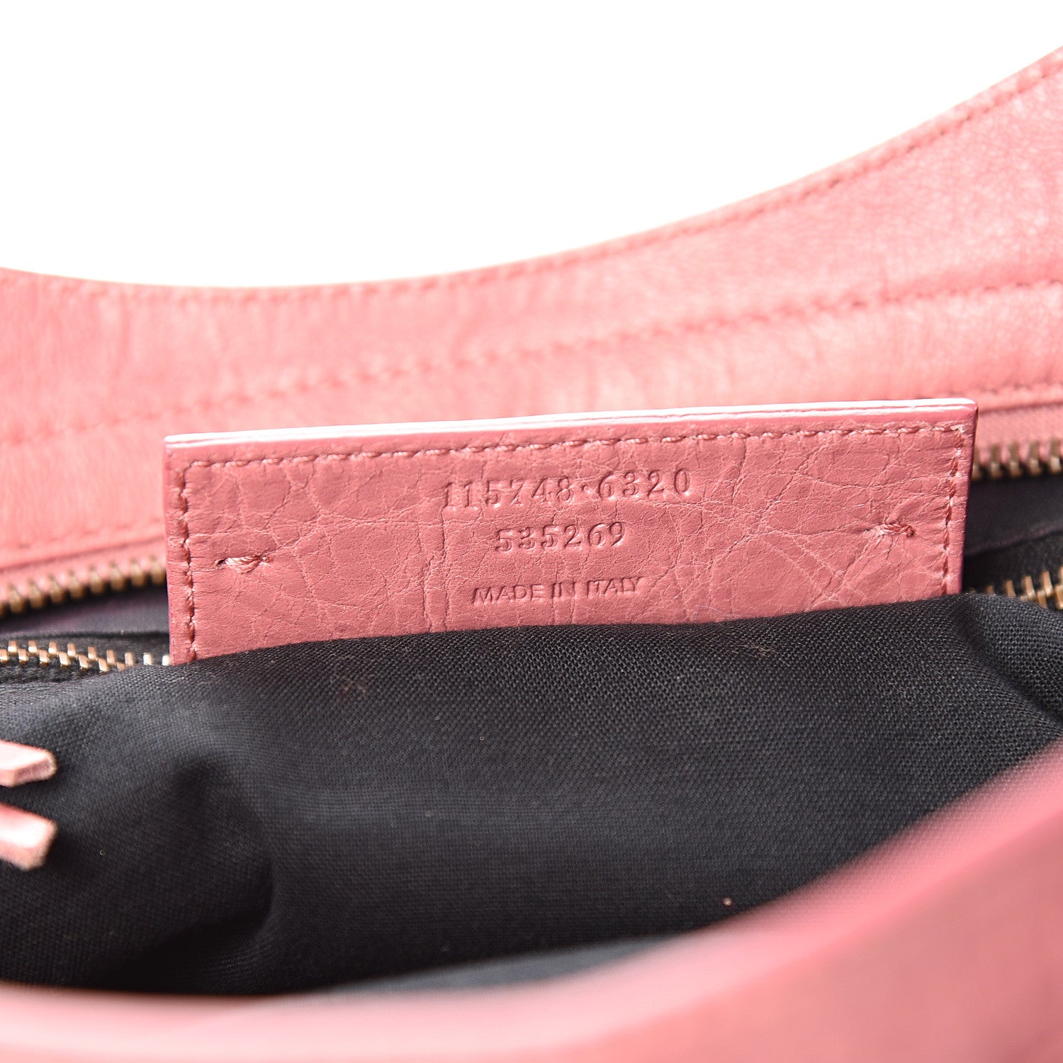 Balenciaga Agneau Classic Hardware City Rose Bruyere 6 of 10
