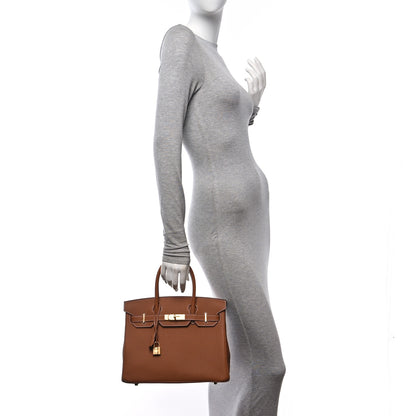 Hermes Togo Birkin 30 Gold 2 of 10