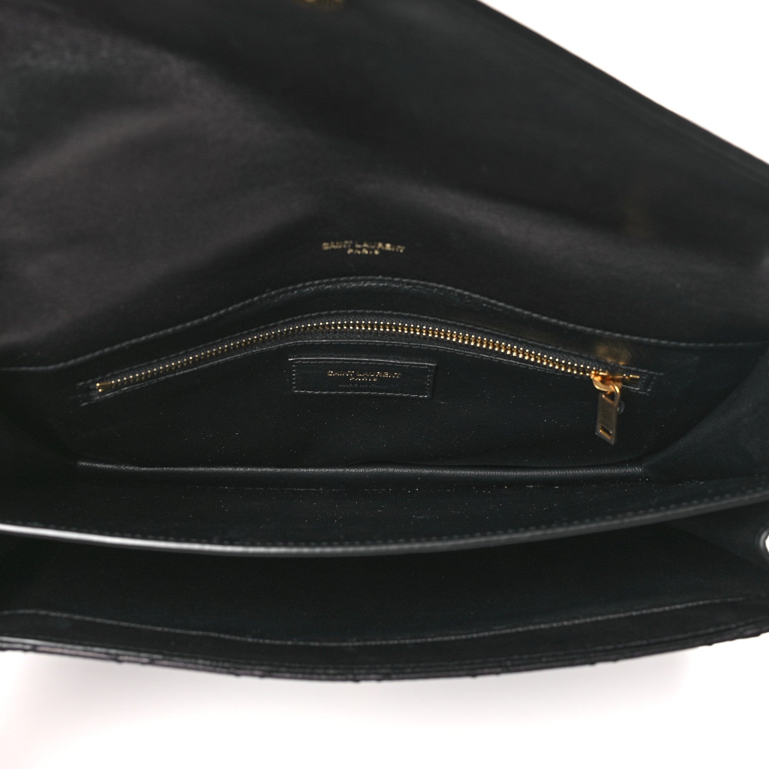 Saint Laurent Lambskin Quilted Mini Gaby Satchel Black 5 of 9