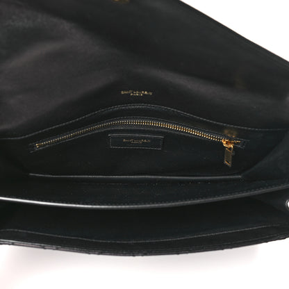 Saint Laurent Lambskin Quilted Mini Gaby Satchel Black 5 of 9