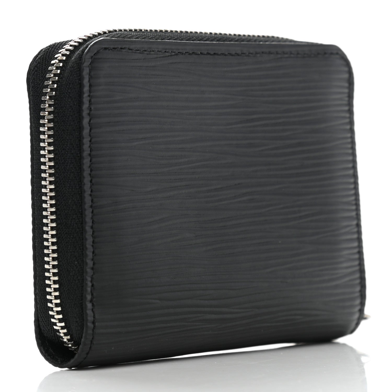 Louis Vuitton Epi Zippy Coin Purse Black 3 of 7