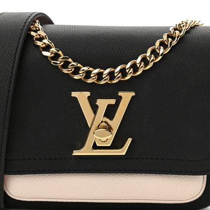 Louis Vuitton Grained Calfskin Lockme Tender Black 8 of 12