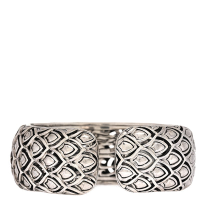 John Hardy Sterling Silver 18K Yellow Gold Legends Naga Kick Cuff Bracelet 2 of 4