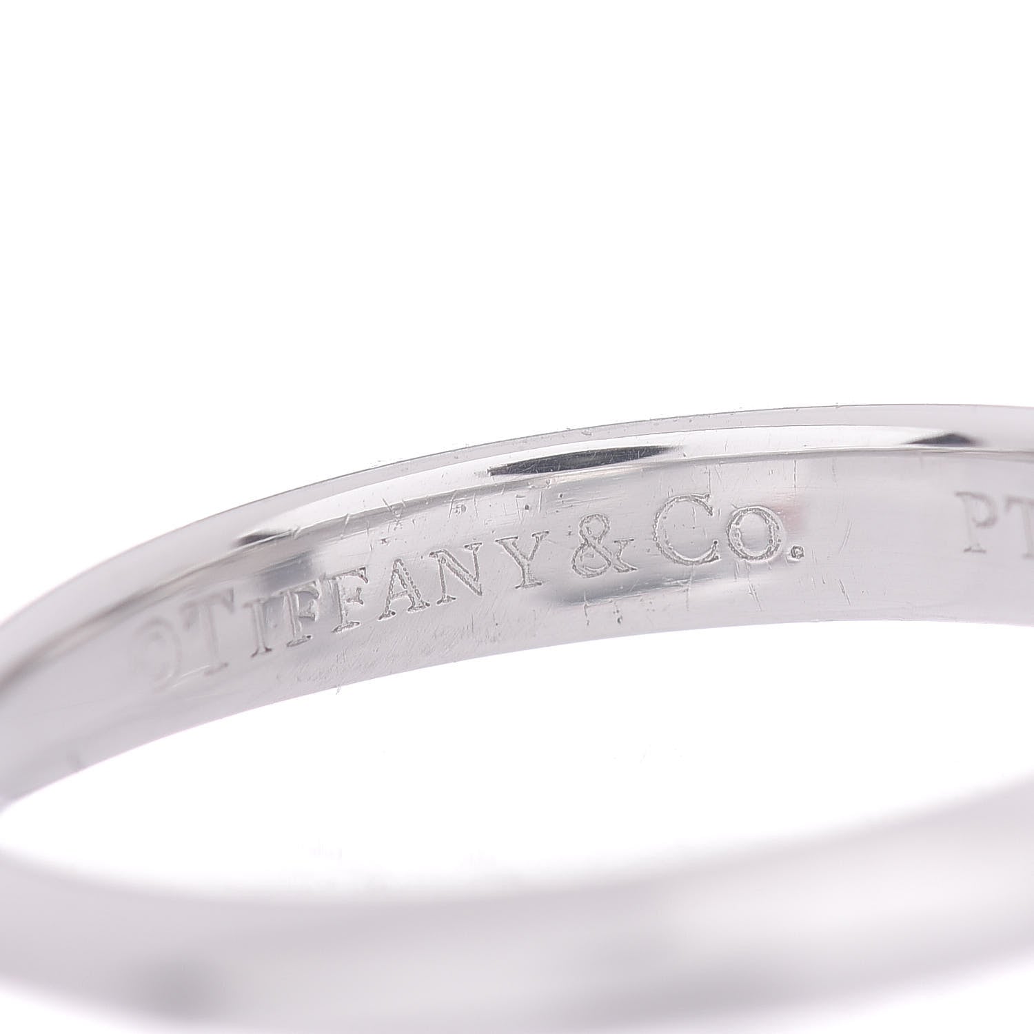 Tiffany Platinum Diamond 1.05ct Solitaire Engagement Ring 45 3.25 4 of 5