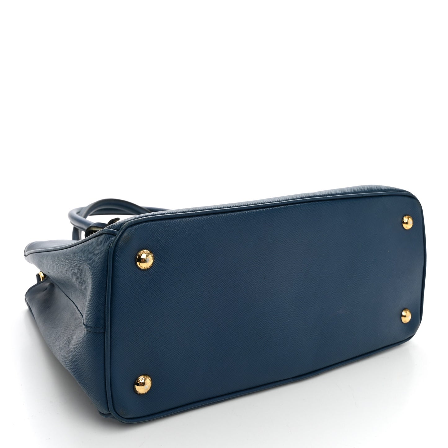 Saffiano Medium Galleria Double Zip Tote Cobalto