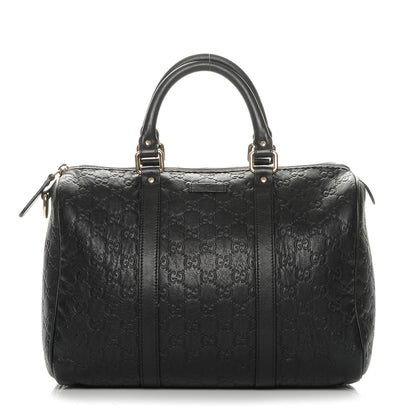 Gucci Guccissima Medium Joy Boston Black 1 of 11