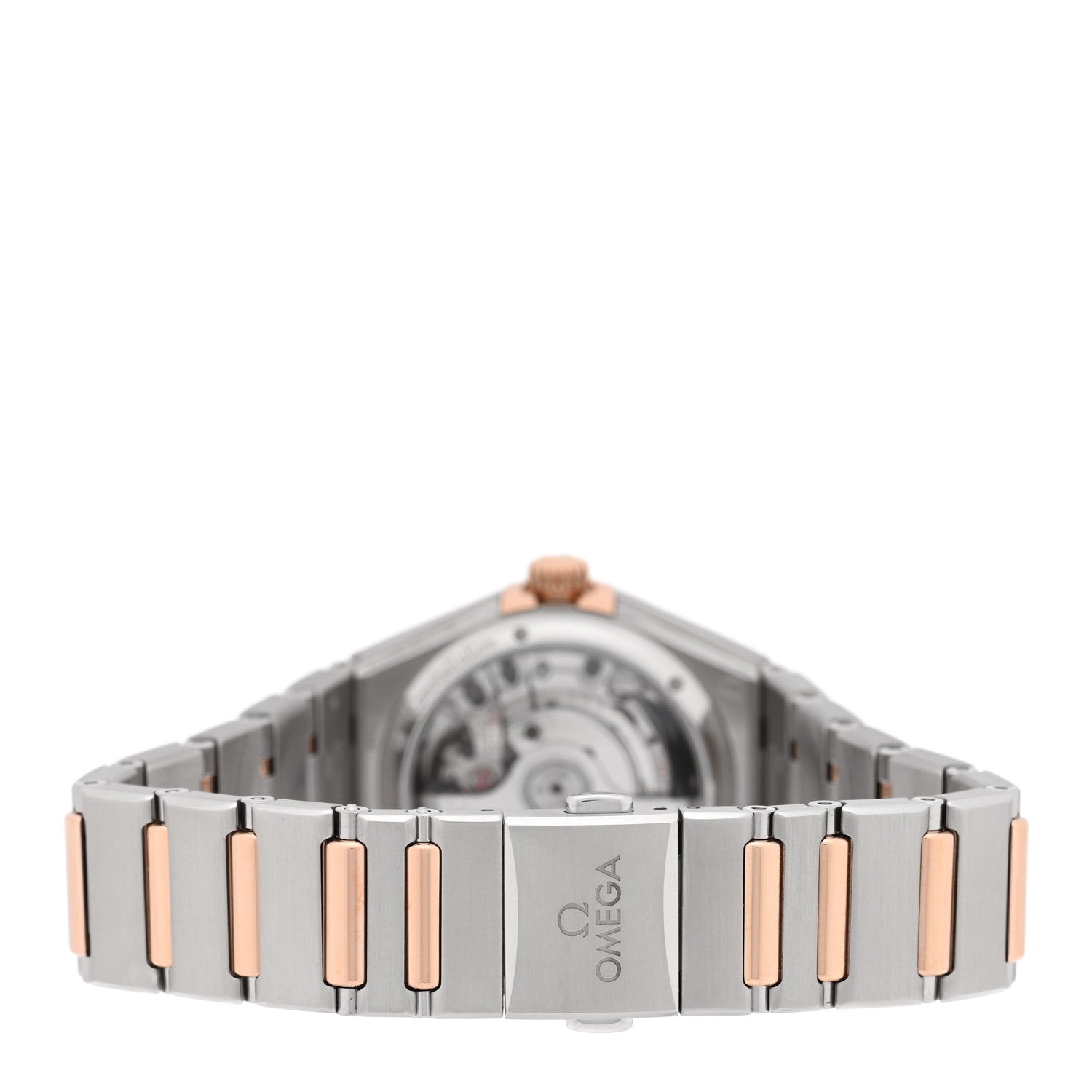 Omega Stainless Steel 18K Sedna Gold Diamond Bezel 29mm Constellation Automatic Watch 131.25.29.20.55.001 3 of 4