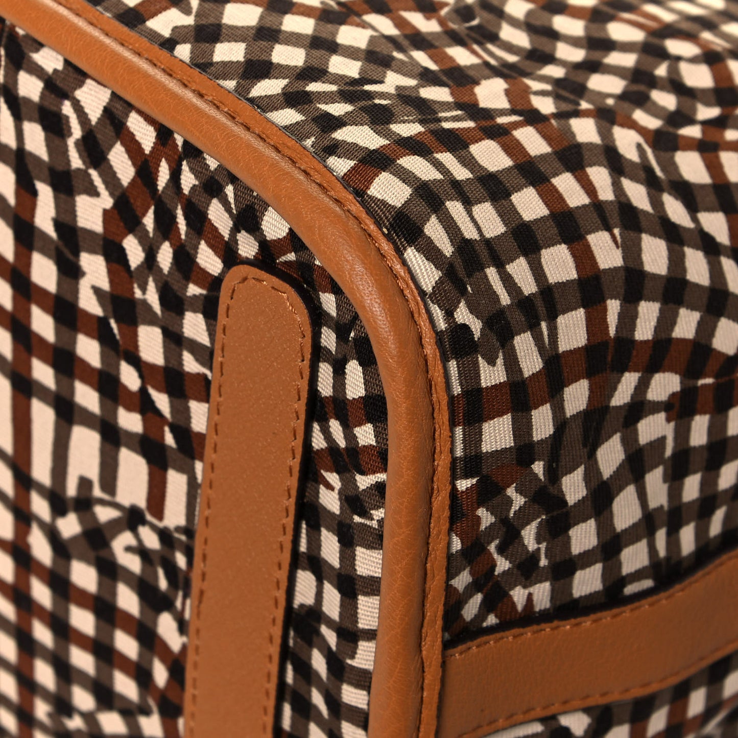Visetos Medium Liz Reversible Shopper Tote Cognac