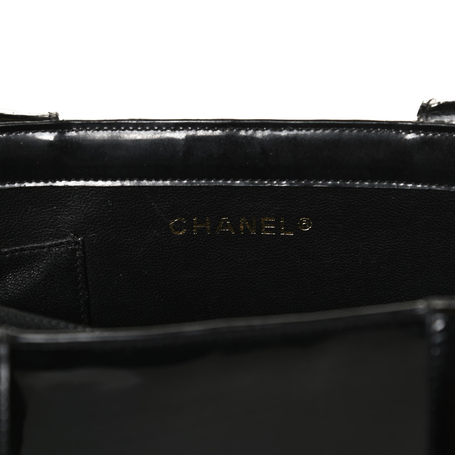 Chanel Patent Tote Black 6 of 16