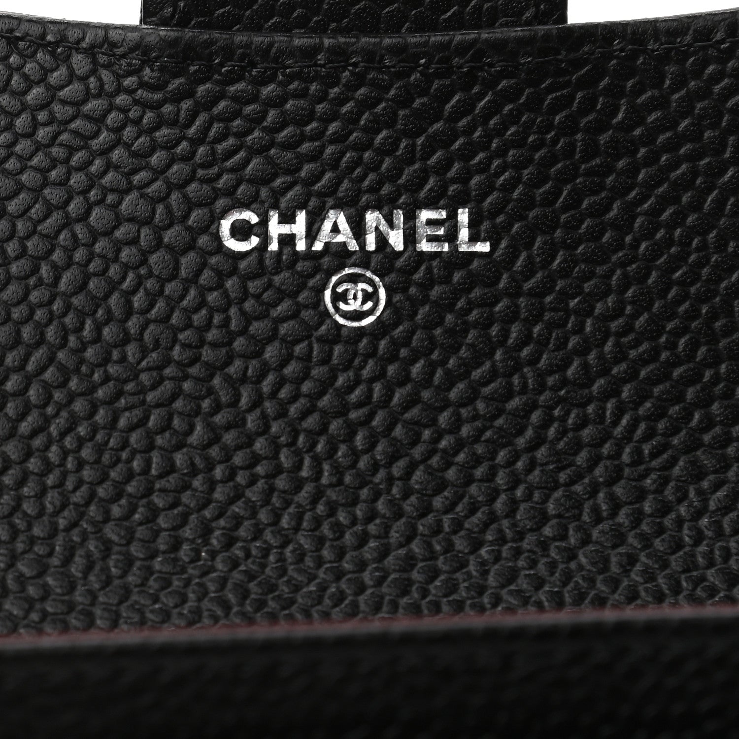 Chanel Caviar Quilted Flap Card Holder Wallet Black 5 of 7