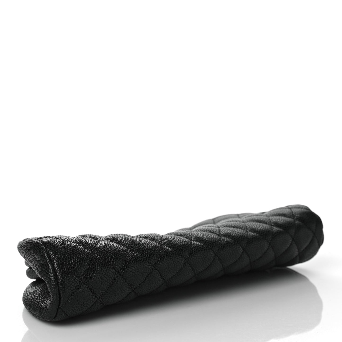 Caviar Quilted Timeless Clutch Black