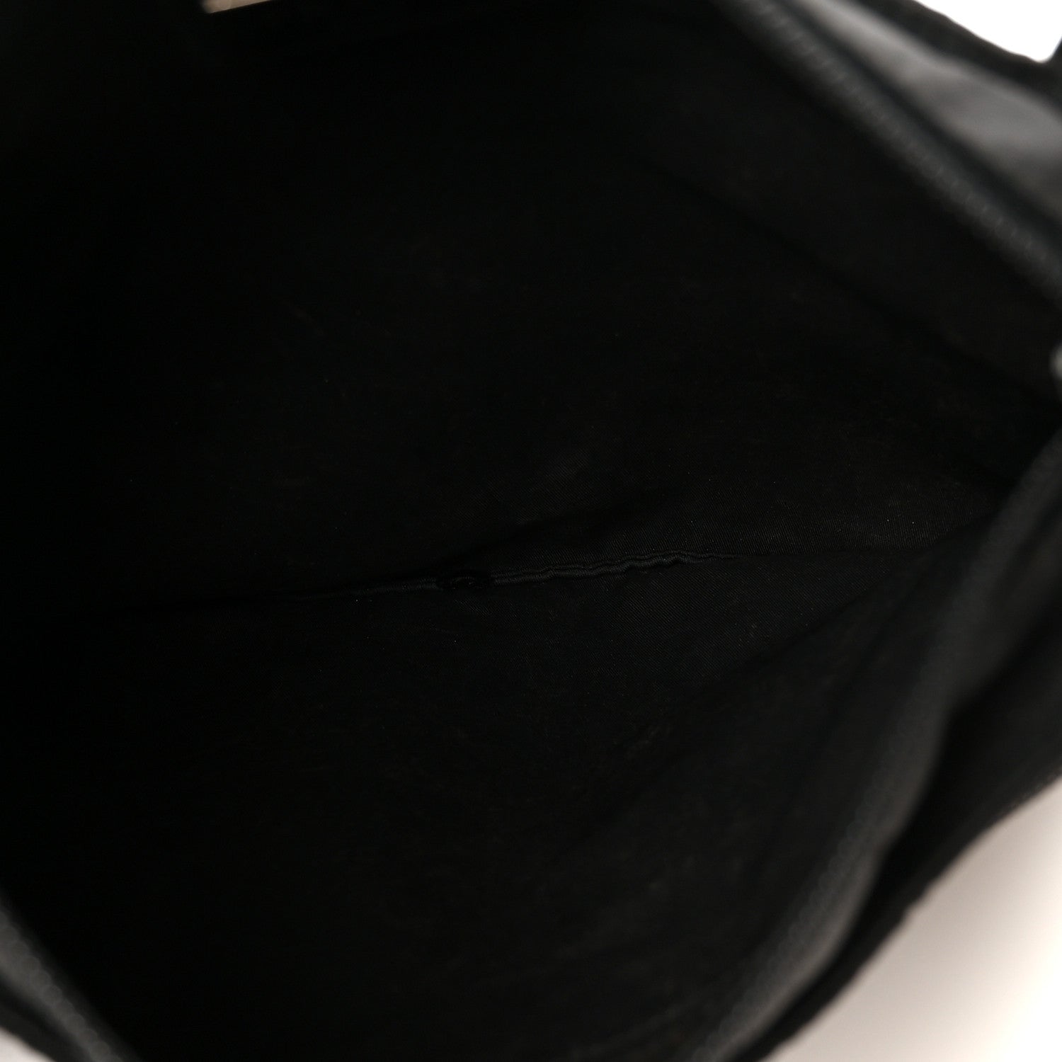 Prada Nylon Vela Flat Messenger Bag Black 5 of 10