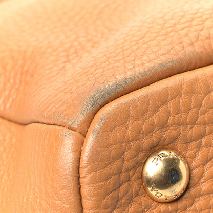 Prada Vitello Daino Side Pocket Hobo Caramel 4 of 6