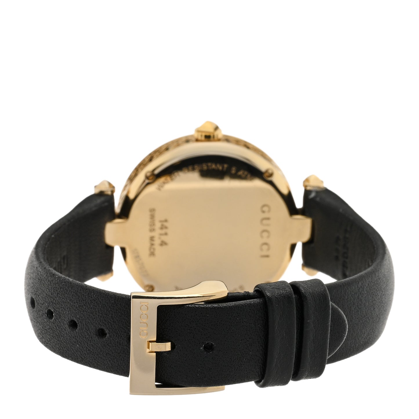 Stainless Steel Calfskin Mother of Pearl 32mm Diamantissima Quartz Watch