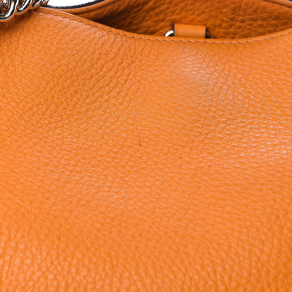 Gucci Pebbled Calfskin Medium Soho Chain Shoulder Bag Curcuma 11 of 12