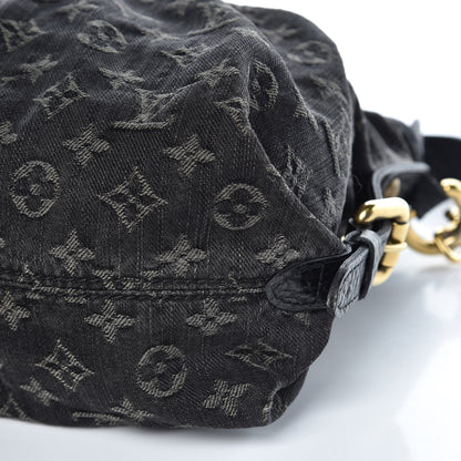 Louis Vuitton Denim Neo Cabby MM Black 10 of 14