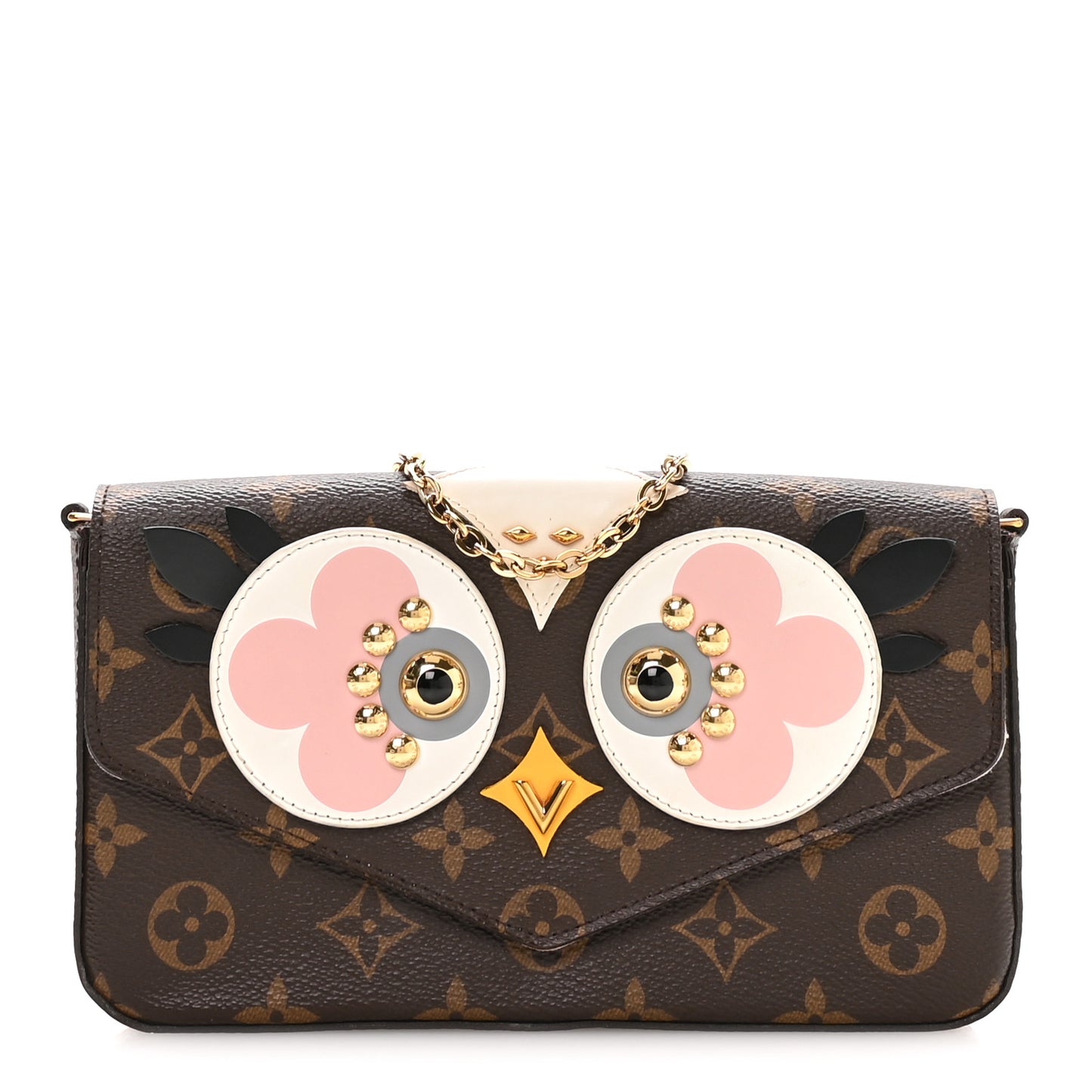Monogram Lovely Birds Pochette Felicie Chain Wallet