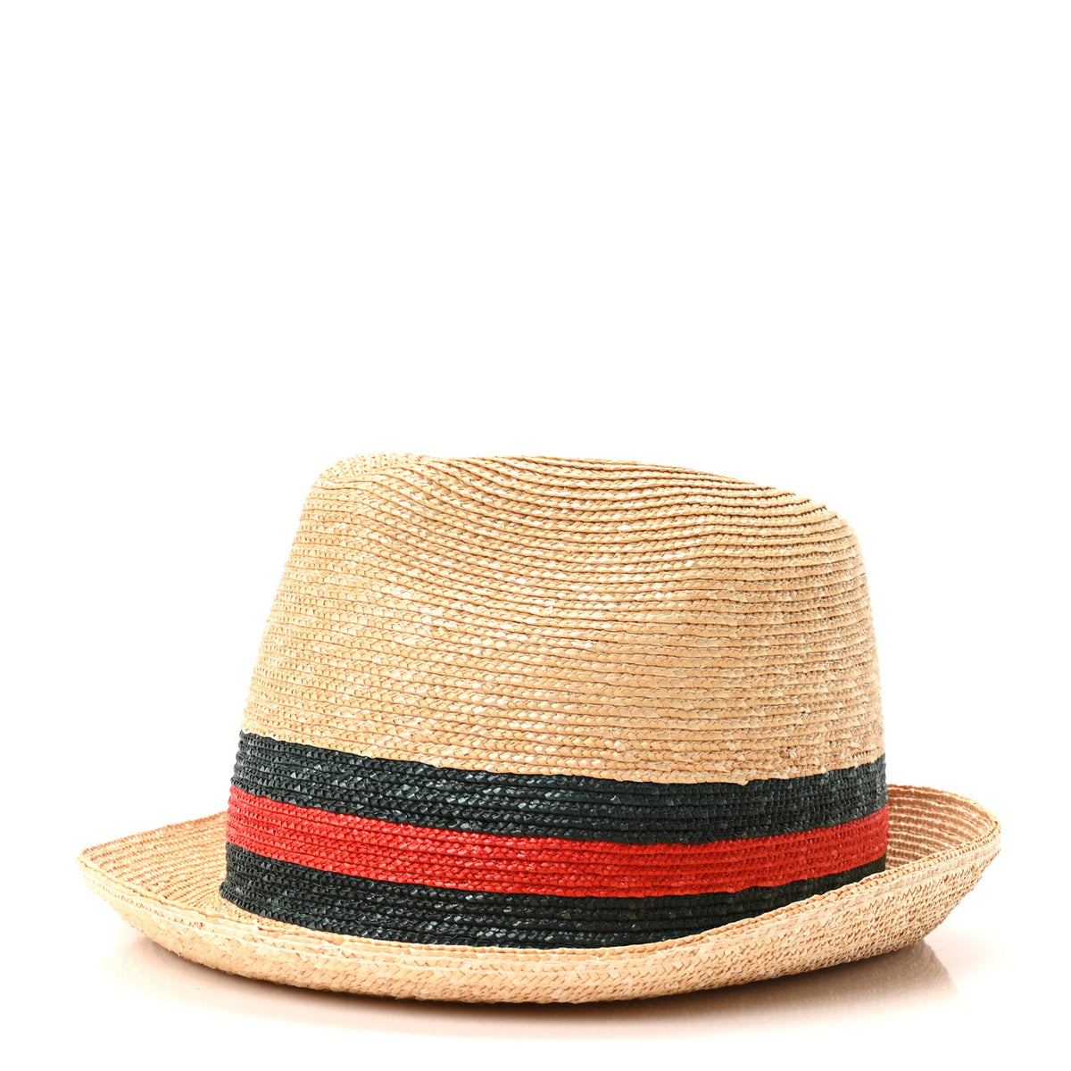 Abaca Straw Web Fedora Hat M