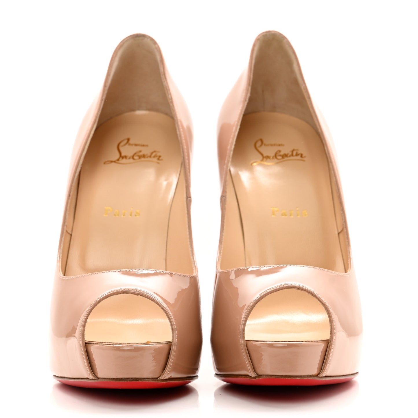 Patent New Very Prive 120 Pumps 40 Nude