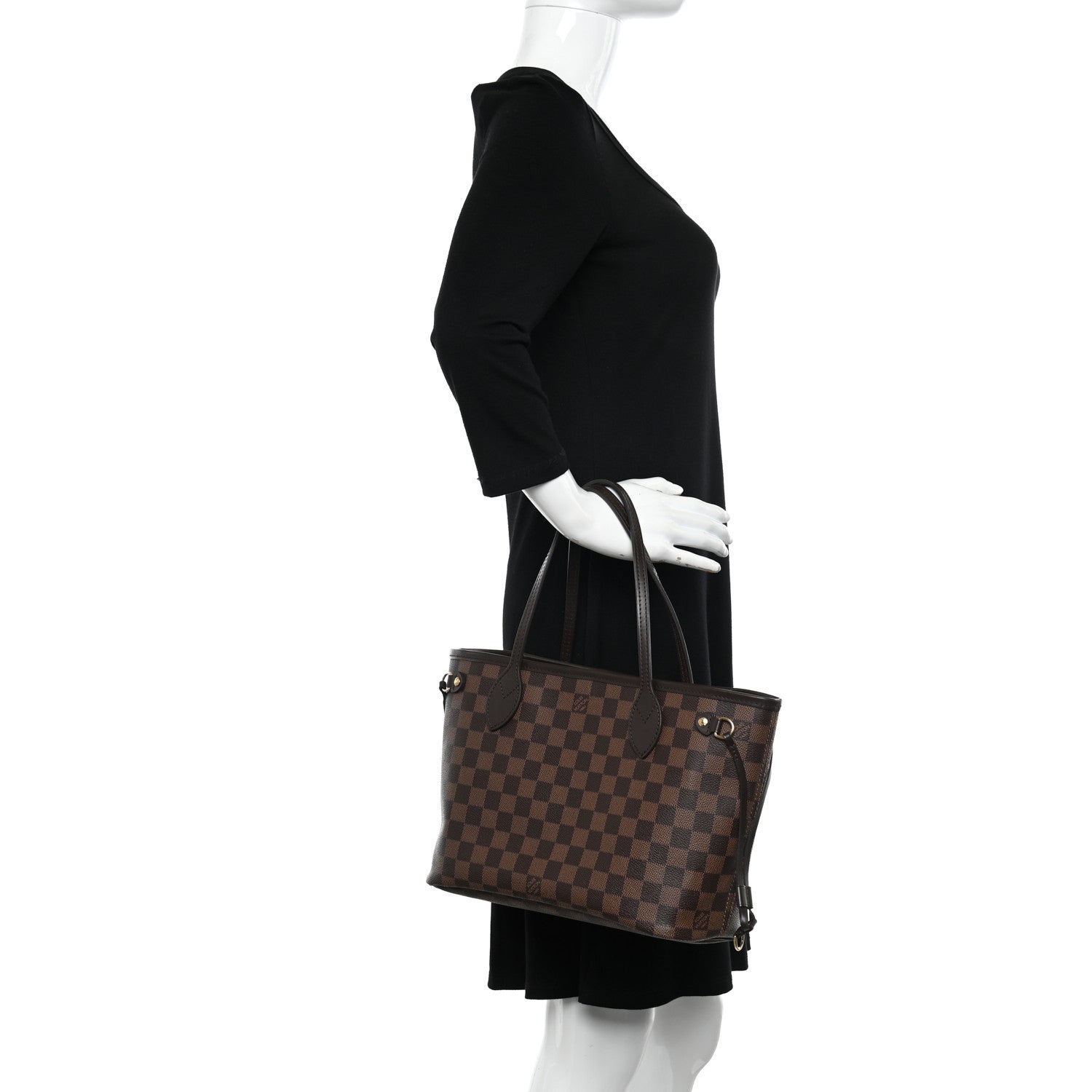 Louis Vuitton Damier Ebene Neo Neverfull PM 2 of 10