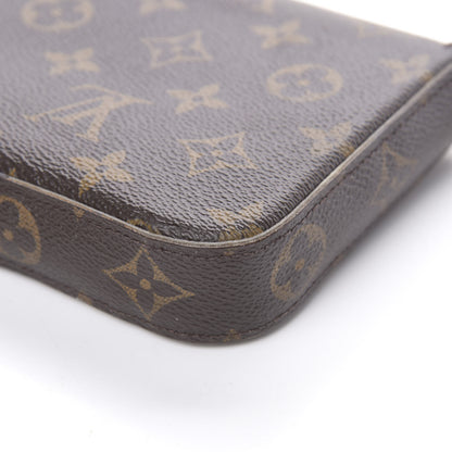 Louis Vuitton Monogram Pochette Felicie Chain Wallet Fuchsia 13 of 24