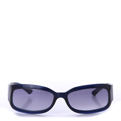Chanel Quilted CC Sunglasses 5052 Navy 2 of 7