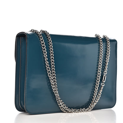 Gucci Shade Lux Calfskin Interlocking G Shoulder Bag Dusty Avio 3 of 10