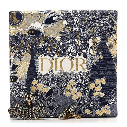 Christian Dior Metal Pearl J'adior Earrings Aged Gold 5 of 5