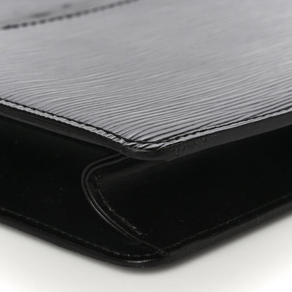 Louis Vuitton Epi Pochette Homme Clutch Black 8 of 14