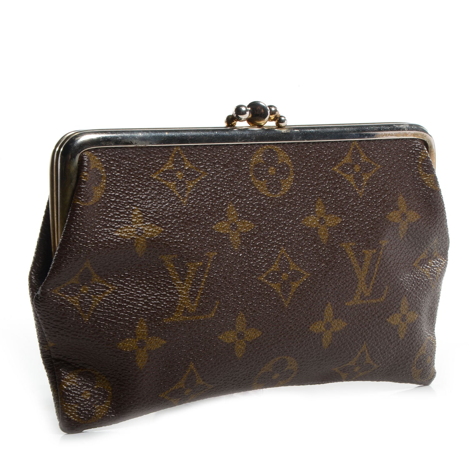 Louis Vuitton Monogram Kisslock Coin Purse 3 of 5
