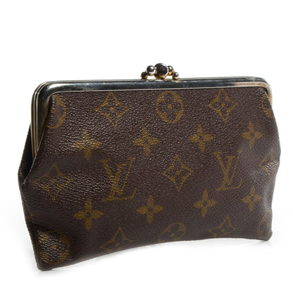 Louis Vuitton Monogram Kisslock Coin Purse 3 of 5