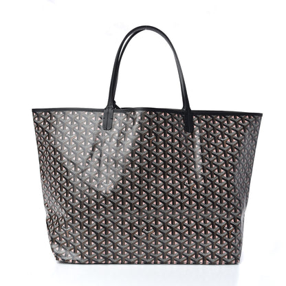 Goyard Goyardine Saint Louis Claire Voie GM Black Pink 3 of 11
