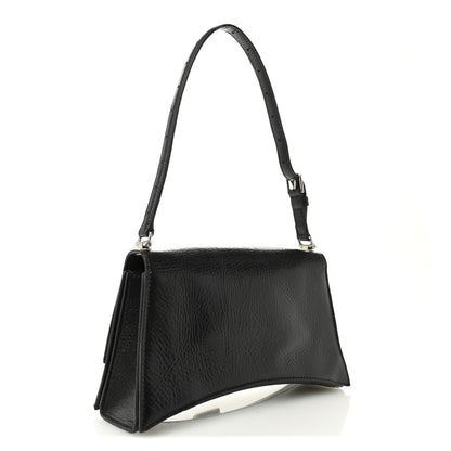 Balenciaga Paper Calfskin Small Crush Sling Bag Black 3 of 10