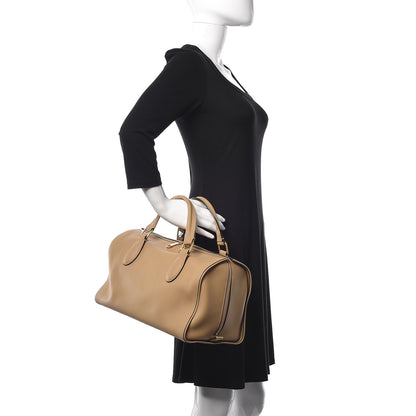 Chloe Calfskin Aurore Duffel Bag Taupe 2 of 9