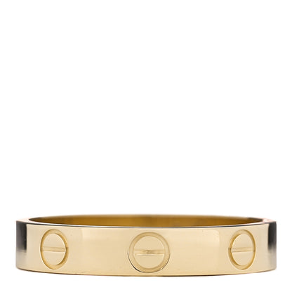Cartier 18K Yellow Gold 3.5mm LOVE Wedding Band Ring 54 6.75 3 of 4
