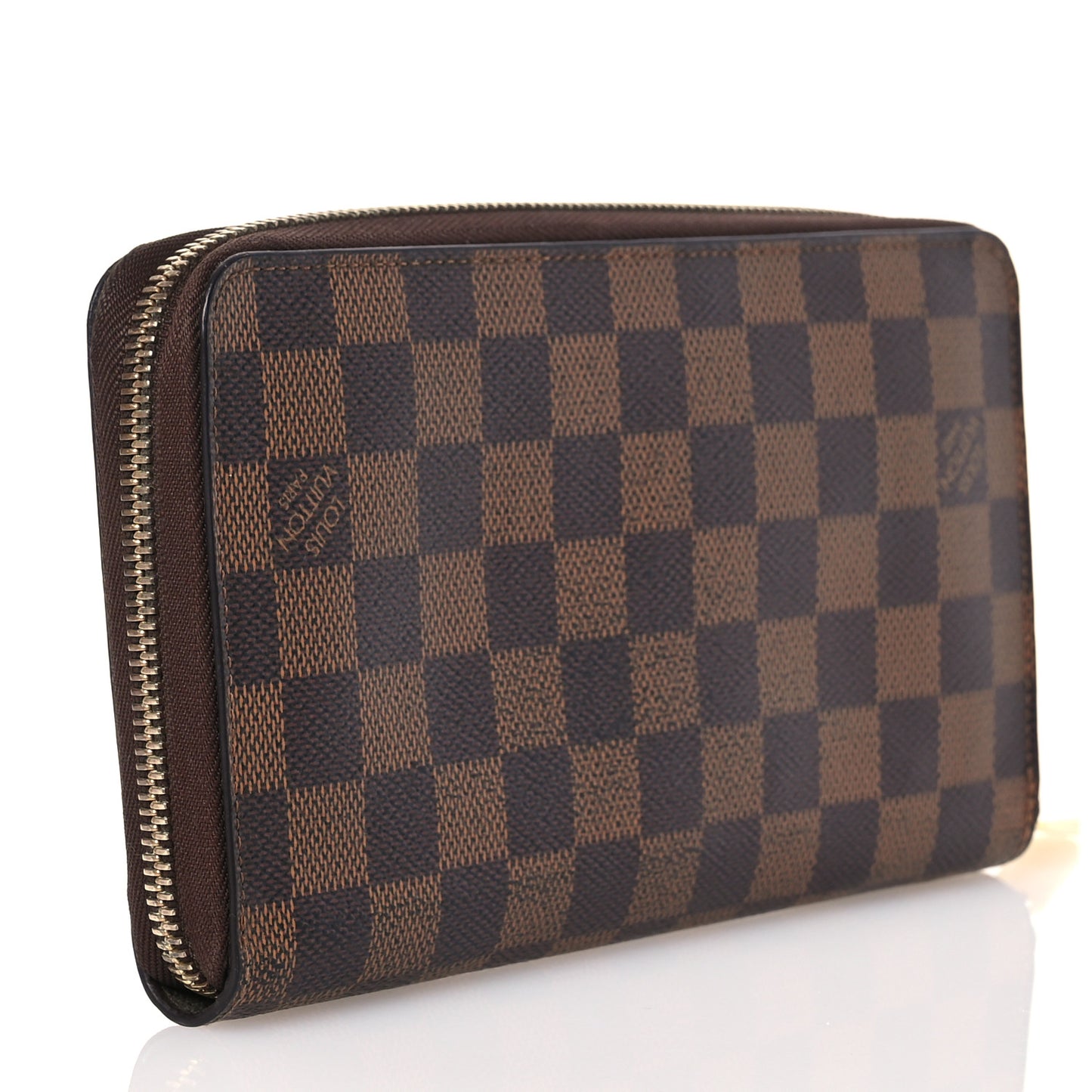 Damier Ebene Zippy Organizer Wallet