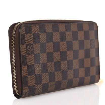 Louis Vuitton Damier Ebene Zippy Organizer Wallet 3 of 16