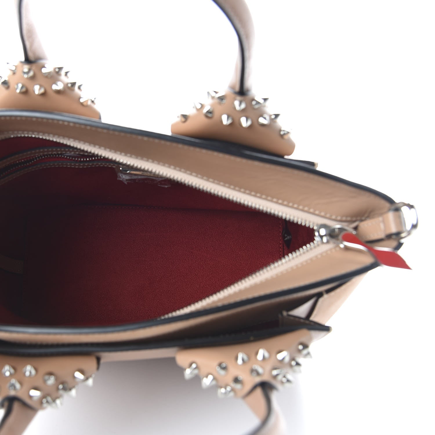 Christian Louboutin Calfskin Small Eloise Tote Nude 4 of 9