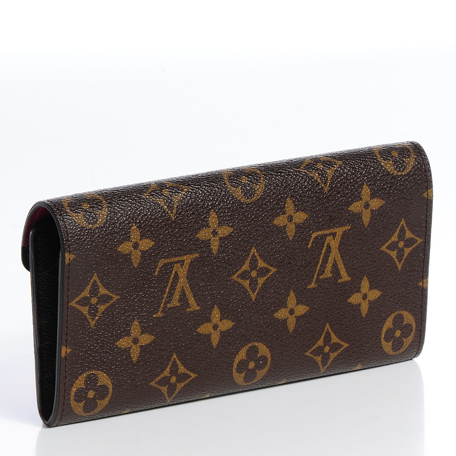 Louis Vuitton Monogram Josephine Wallet Red 3 of 8