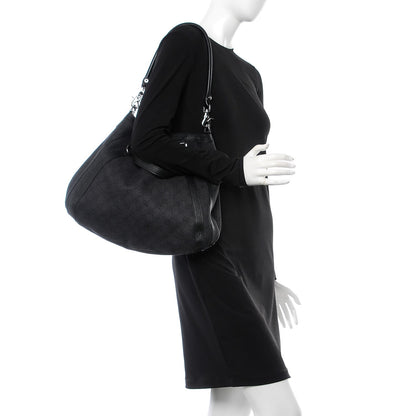 Gucci Nylon Monogram Medium Abbey Convertible Tote Black 2 of 12